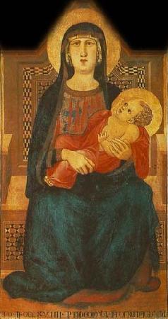 Ambrogio Lorenzetti Madonna of Vico l'Abate China oil painting art